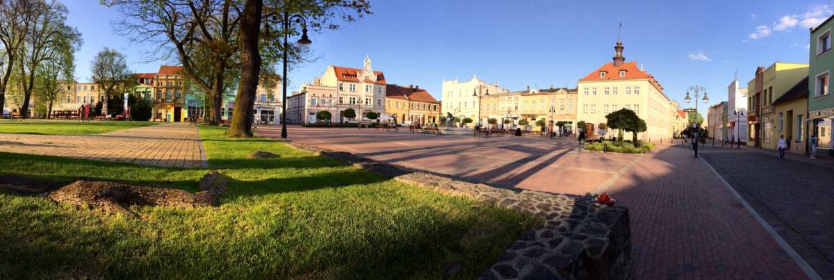 Marktplatz in Tuchola